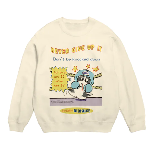 ganbare! BIBISUKE Crew Neck Sweatshirt