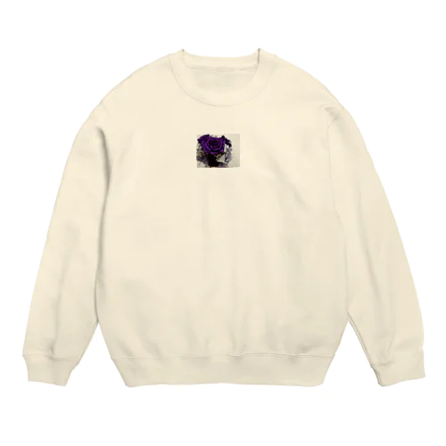 purple Crew Neck Sweatshirt