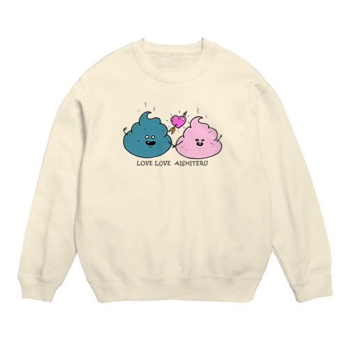 AISHITERU Crew Neck Sweatshirt