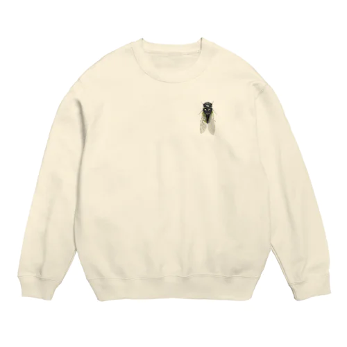 クマゼミ Crew Neck Sweatshirt