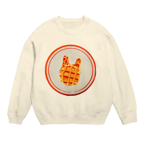 うさぎ　わふー　ふく Crew Neck Sweatshirt