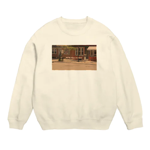 例のあのシーン（『必殺！恐竜神父』） Crew Neck Sweatshirt