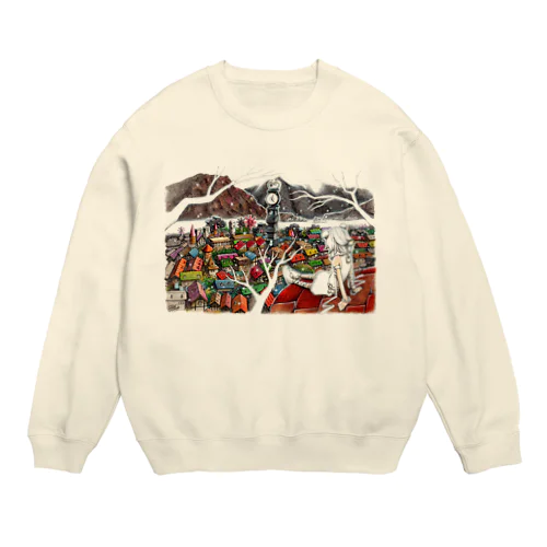 雪の妖精 Crew Neck Sweatshirt