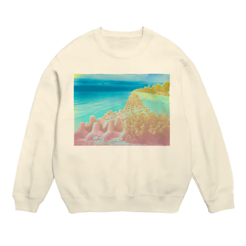 異界の海 Crew Neck Sweatshirt