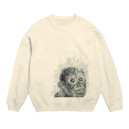 Orangutan Crew Neck Sweatshirt