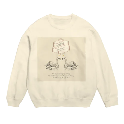 写し鏡 Crew Neck Sweatshirt