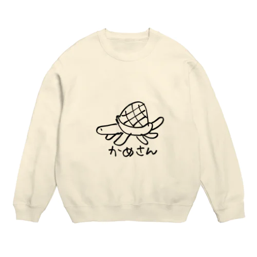 かめさん Crew Neck Sweatshirt