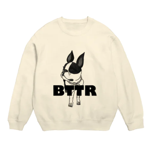 ボストンテリア Crew Neck Sweatshirt