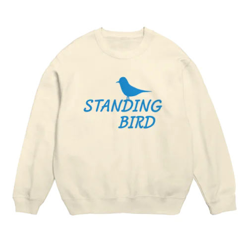 STANDING BIRD Crew Neck Sweatshirt