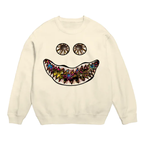 disguised face2 Crew Neck Sweatshirt