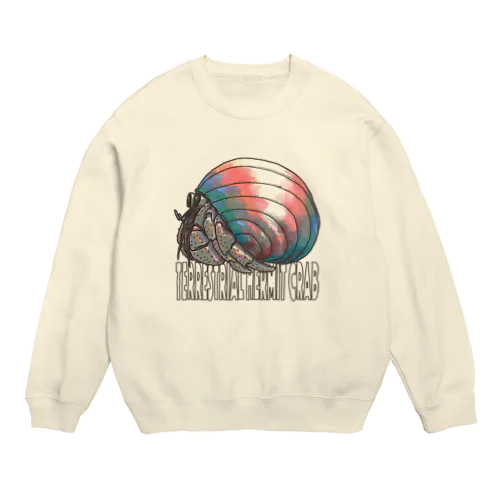 Terrestrial Hermit Crab (trans) Crew Neck Sweatshirt