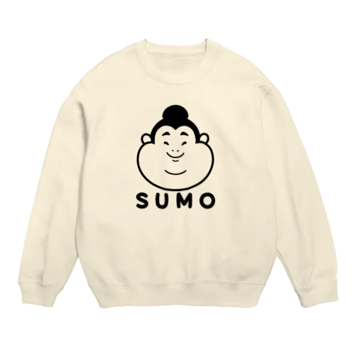 お相撲さん Crew Neck Sweatshirt