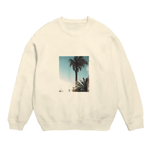 beach lover Crew Neck Sweatshirt