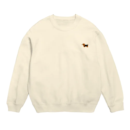 ドット絵ビーグル Crew Neck Sweatshirt