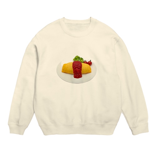 オムライス Crew Neck Sweatshirt