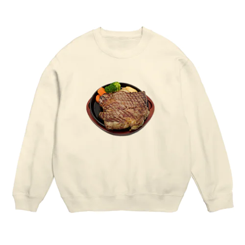 1ポンドステーキ Crew Neck Sweatshirt