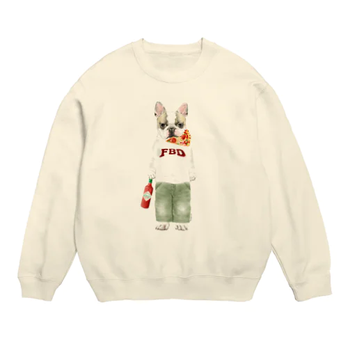 ブヒ愛 Crew Neck Sweatshirt