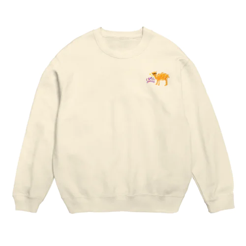 ゆるかわラクダ② Crew Neck Sweatshirt