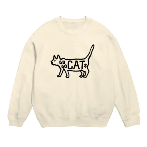 GOGOCATS　 Crew Neck Sweatshirt