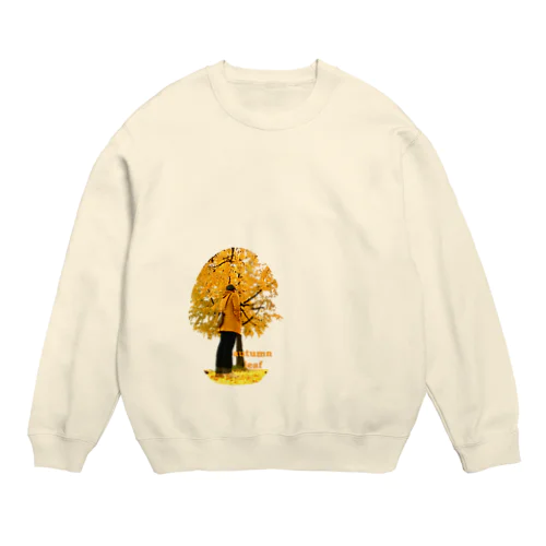 AutumnLeaf Crew Neck Sweatshirt