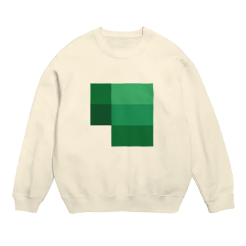 表計算ソフト - 3×3 のドット絵 Crew Neck Sweatshirt