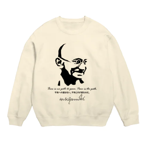 GANDHI ver.2 Crew Neck Sweatshirt