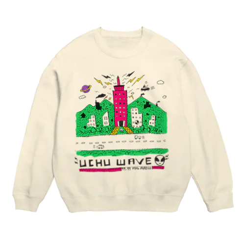 UCHU WAVE Crew Neck Sweatshirt