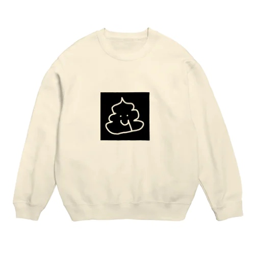 血便くん Crew Neck Sweatshirt