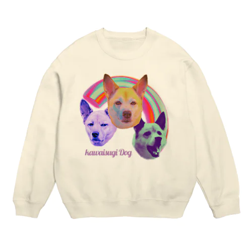 かわいすぎDog Crew Neck Sweatshirt