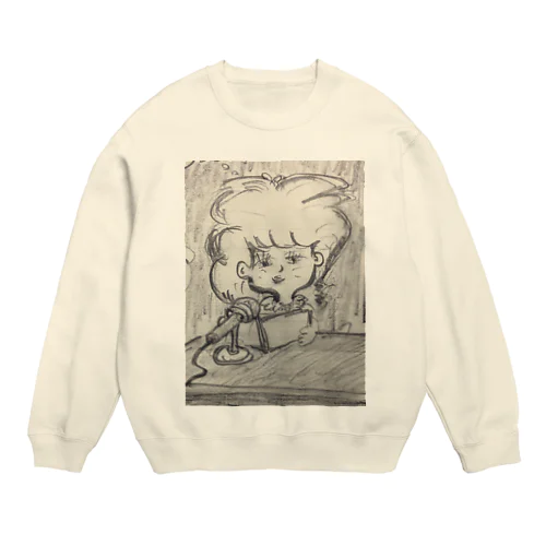 【KOMACHI】 Crew Neck Sweatshirt