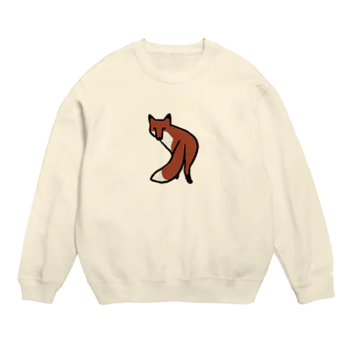 キツネのしっぽ Crew Neck Sweatshirt