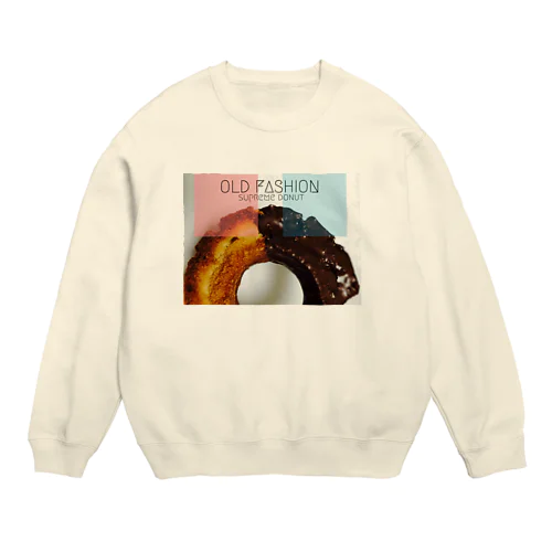 donut Crew Neck Sweatshirt