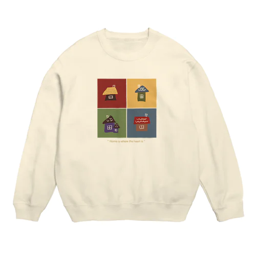 Home Crew Neck Sweatshirt