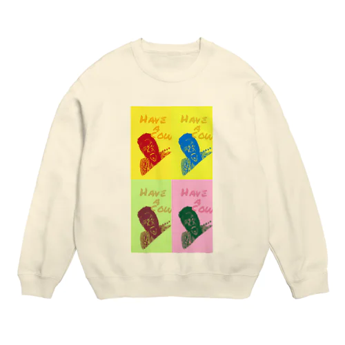 激怒 Crew Neck Sweatshirt