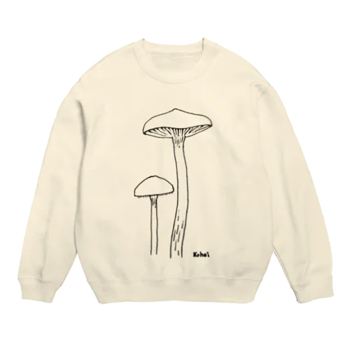 きのこ Crew Neck Sweatshirt