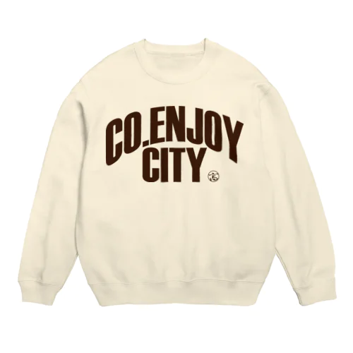 CO.ENJOY CITY（高円寺シティ） Crew Neck Sweatshirt
