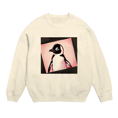 ペンギン赤ちゃん Crew Neck Sweatshirt