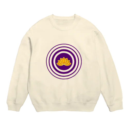 蓮の花 Crew Neck Sweatshirt