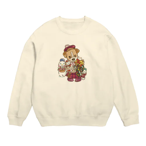 ハニーちゃん　クリスマスツアー Crew Neck Sweatshirt