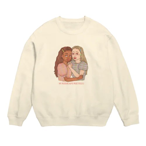 best friend forever Crew Neck Sweatshirt