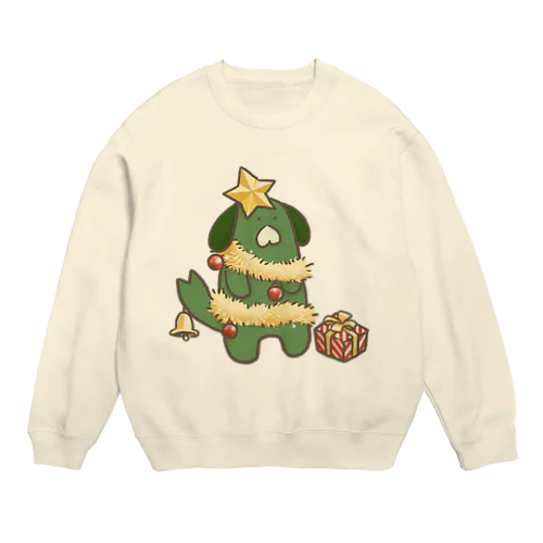 ワンこそがツリー！ Crew Neck Sweatshirt