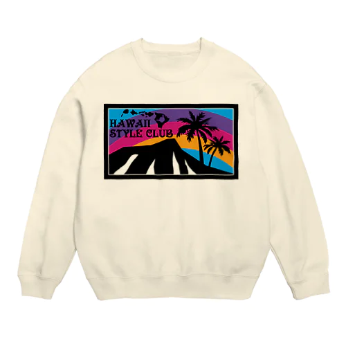 Rainbow Paradise Crew Neck Sweatshirt