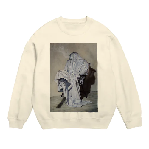 くゆらすおばけ Crew Neck Sweatshirt