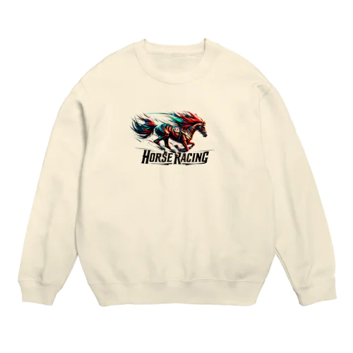 競走馬 Crew Neck Sweatshirt