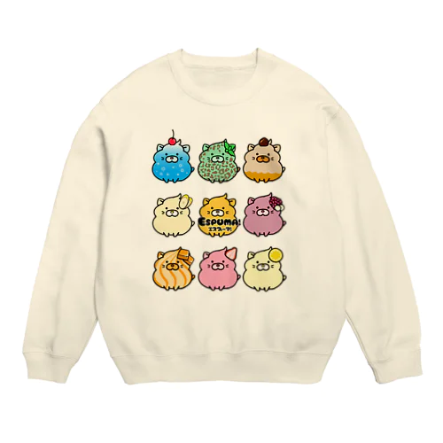 ふわふわエスプーマ！ Crew Neck Sweatshirt