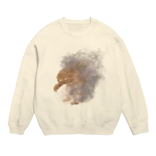 火事場の大怪獣 ぴょんぴょん猫 Crew Neck Sweatshirt