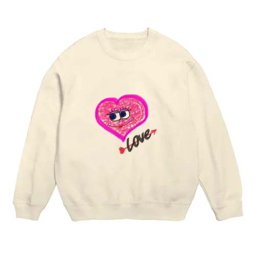 はあと💝 Crew Neck Sweatshirt