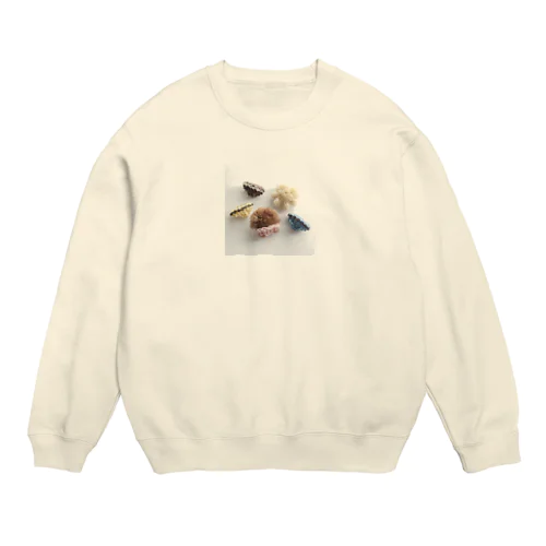 レースのパンツを穿いたけいとのともだち Crew Neck Sweatshirt