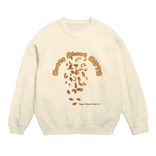 Nutty About Nuts Crew Neck Sweatshirt