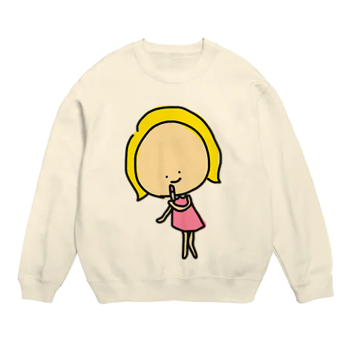 お化粧キャシー Crew Neck Sweatshirt